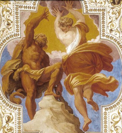 Hercules Led by Virtue by Annibale Carracci